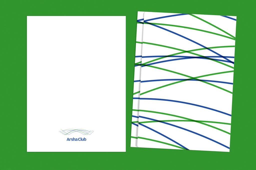 Arsha_Club Tennis Studio_Abbasi Majid_Abbasi Graphic_Design Branding Visual_Identity Wayfinding Signage