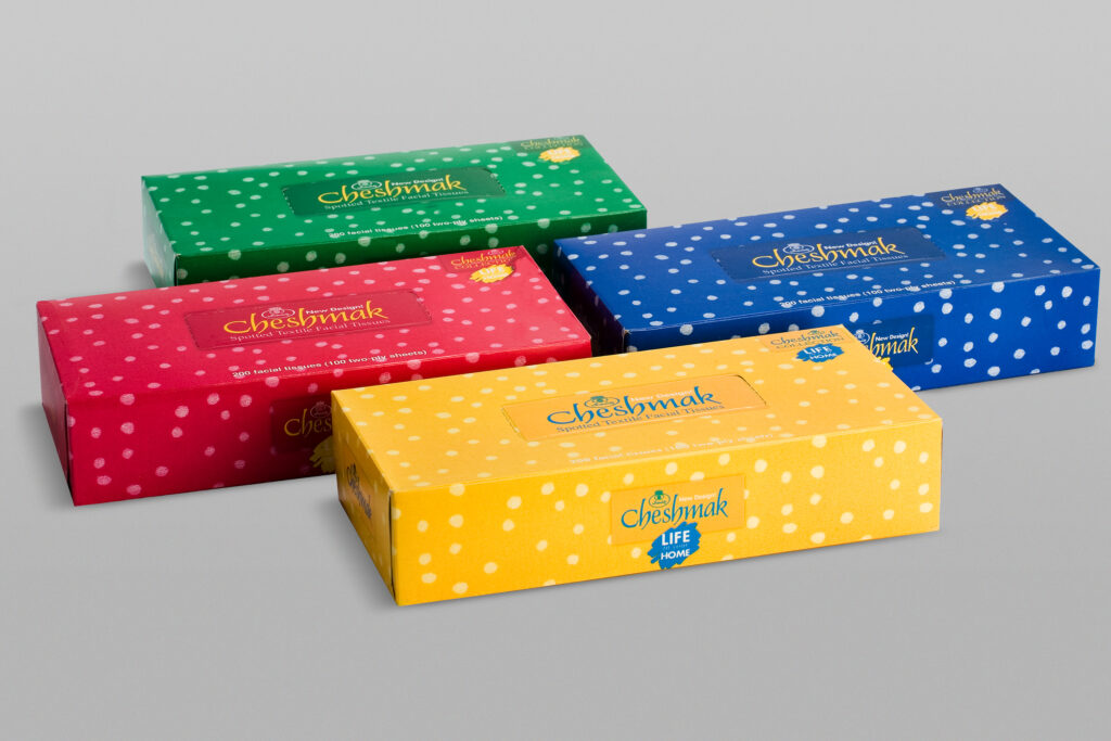 Cheshmak Facial_Tissues Studio_Abbasi Majid_Abbasi Graphic_Design Branding Visual_Identity