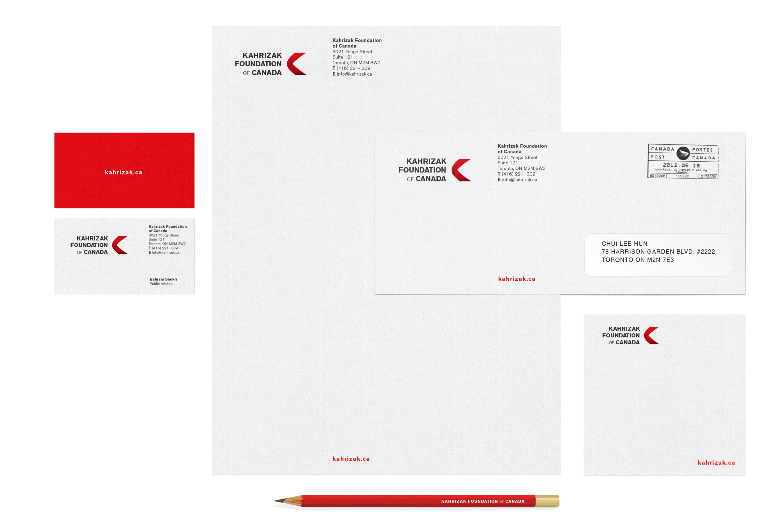 Kahrizak_Foundation_Canada Toronto Charity Studio_Abbasi Majid_Abbasi Graphic_Design Branding Visual_Identity